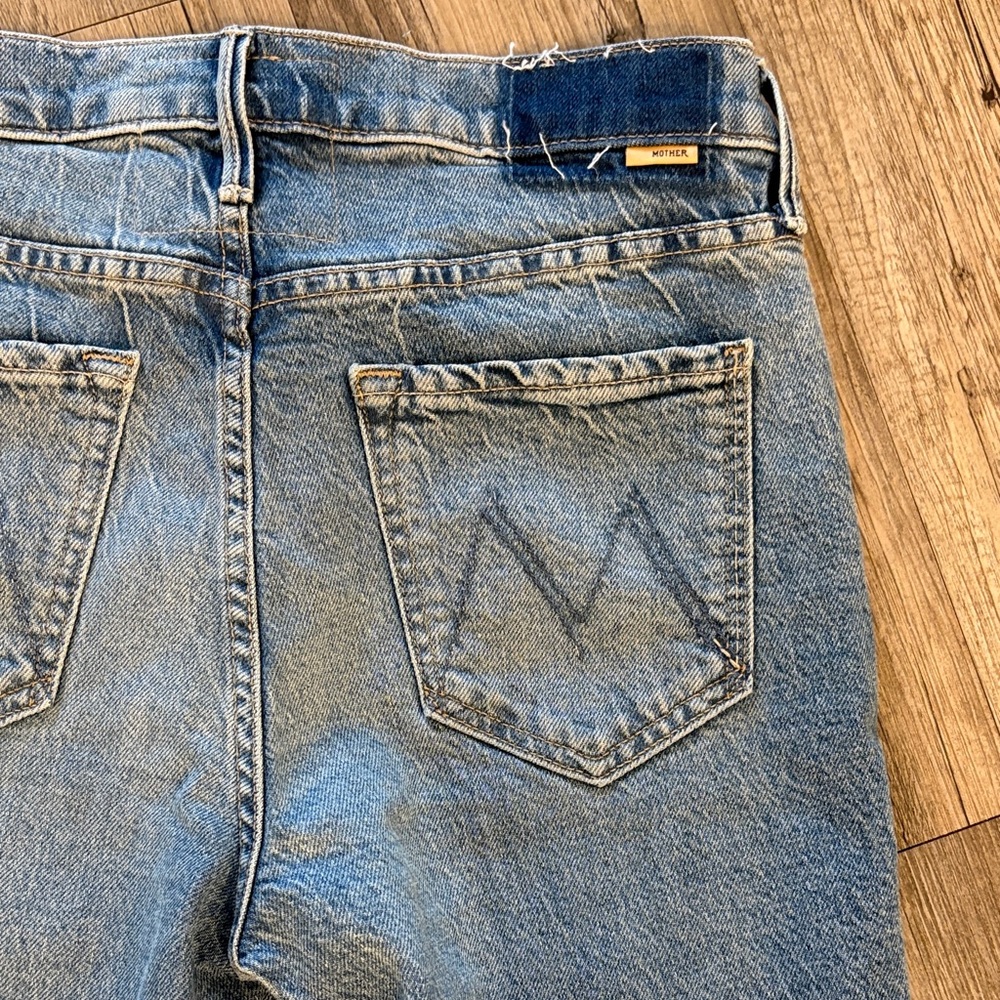 Mother The Outsider Flood Jeans – Are We There Yet Size 28 | NWT - Picture 16 of 16